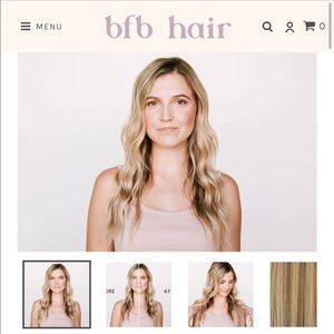BFB Hair - Sandy Blonde 18” Fill-Ins (18/22)
